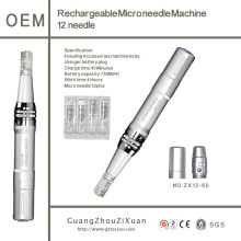 Demadpen rechargeable dans le système Micro Needling (ZX12-60)